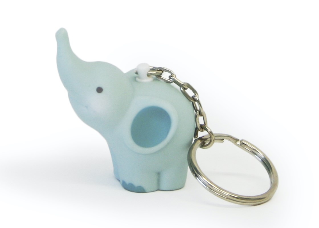 Sleutelhanger Balthazar de olifant Blauw
