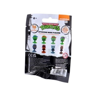 Teenage Mutant Ninja Turtles Mini Figures Stikons 2 Pack - 1 zakje assorti uitgeleverd