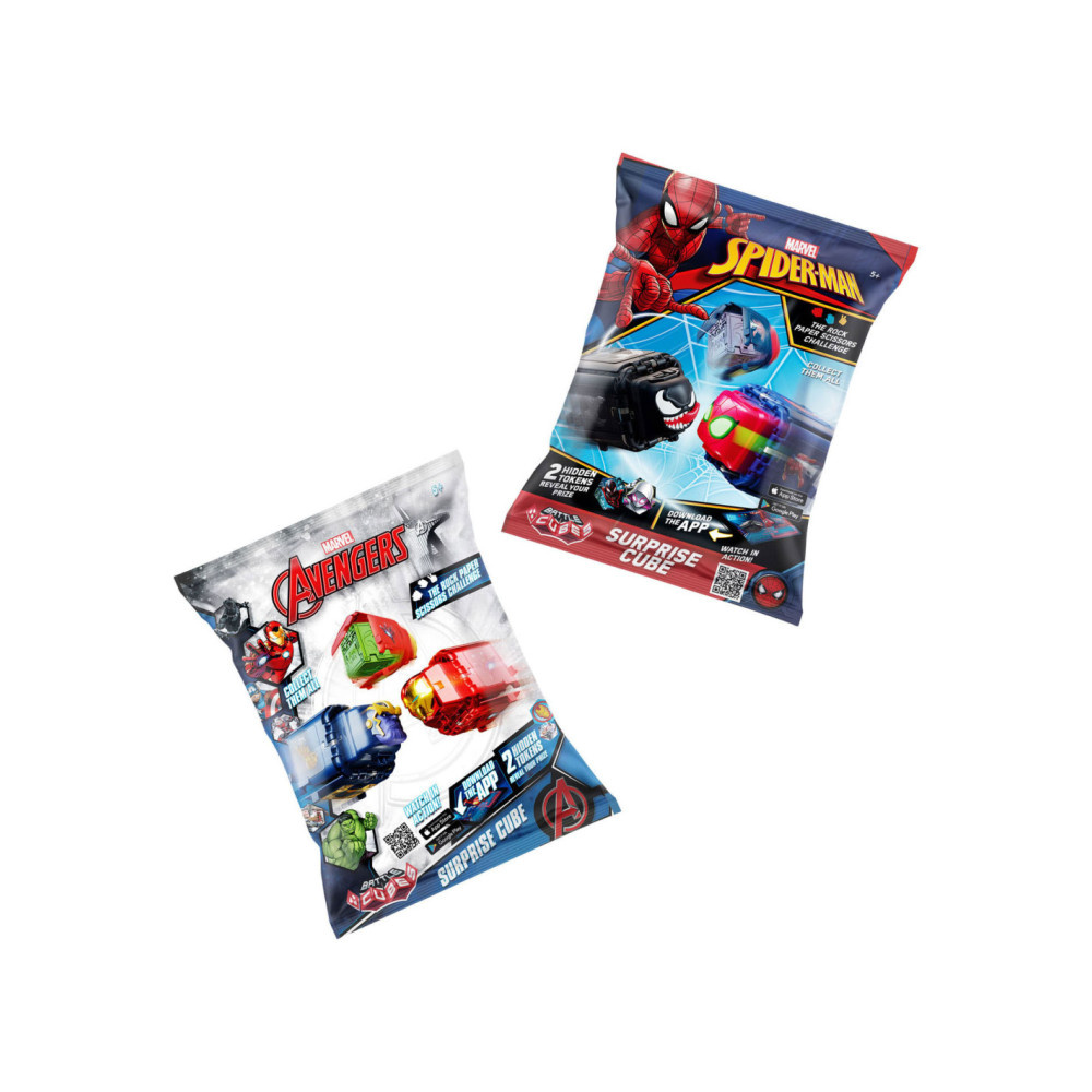 Marvel Battle Cubes Suprise Blindpack - 1 zakje assorti uitgeleverd