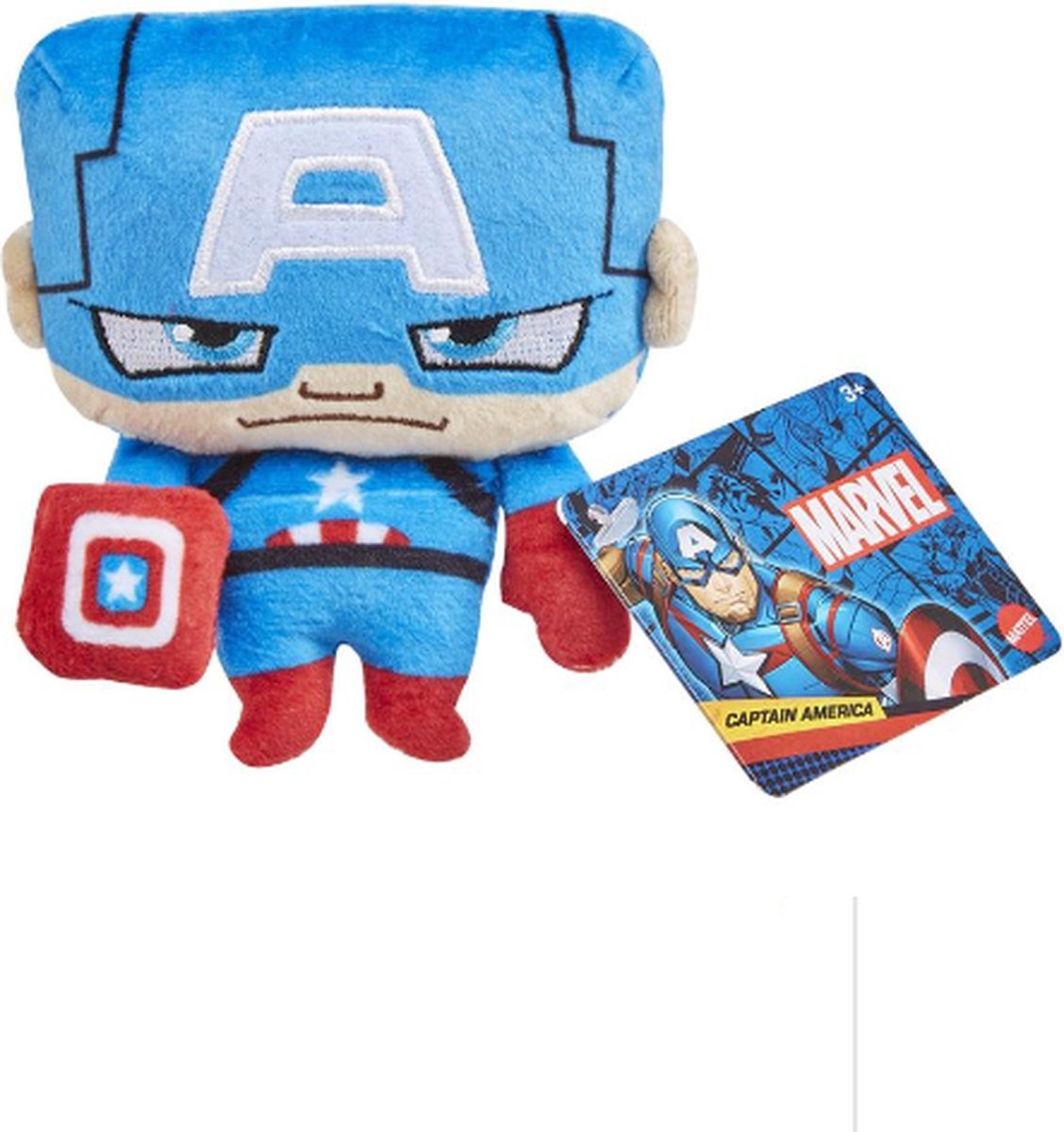 Marvel Pluche Captain America +/- 11,5cm