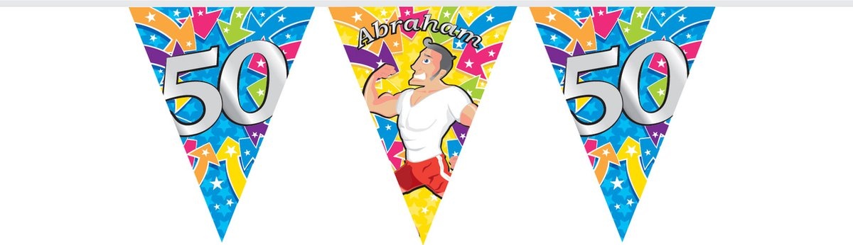 Abraham vlaggenlijn slinger 10m