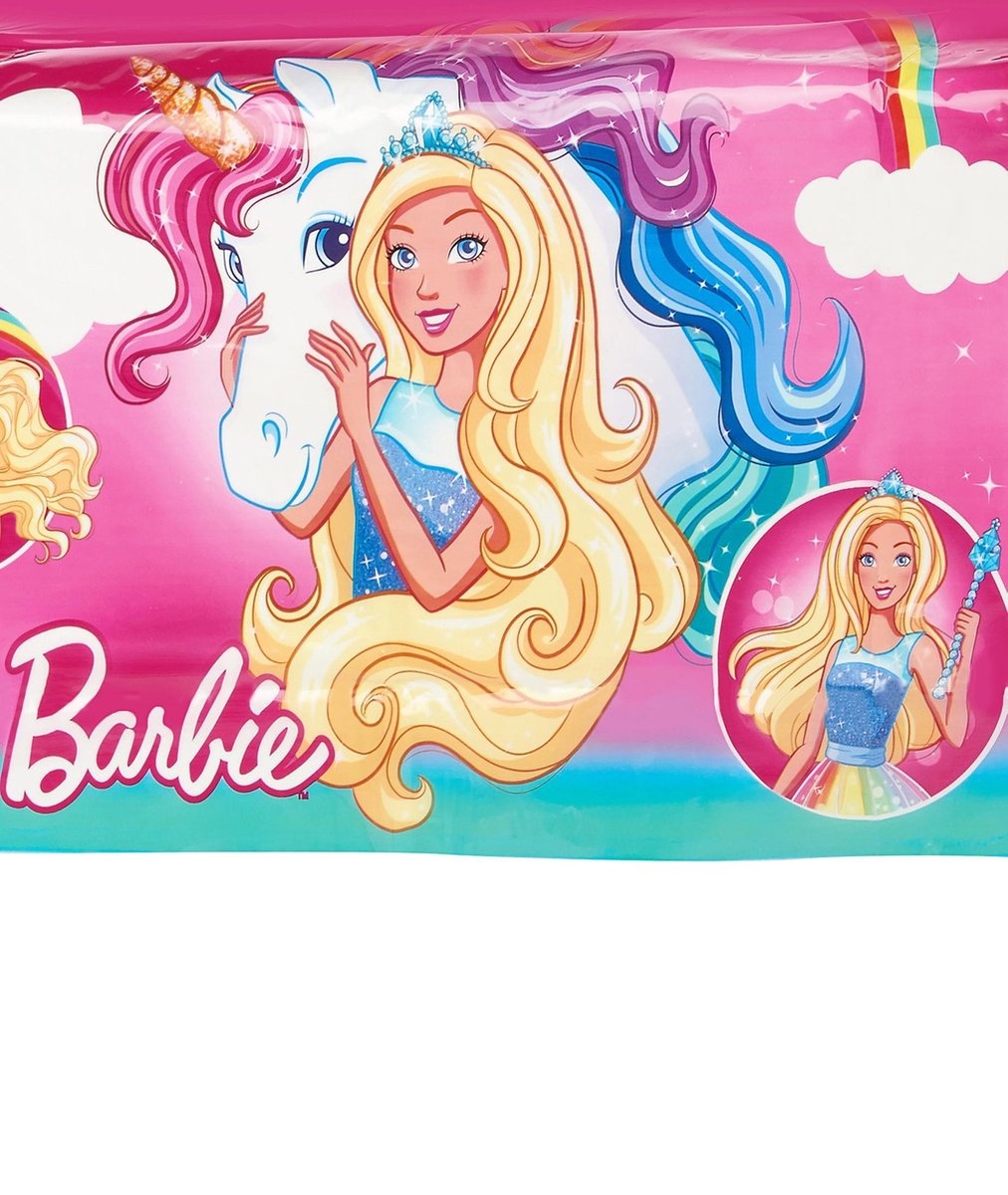 AMSCAN - Plastic tafelkleed van Barbie Dreamtopia - Decoratie > Tafelkleden, placemats en tafellopers