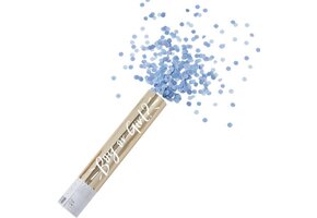 Ginger Ray Gender reveal confetti popper - Blue