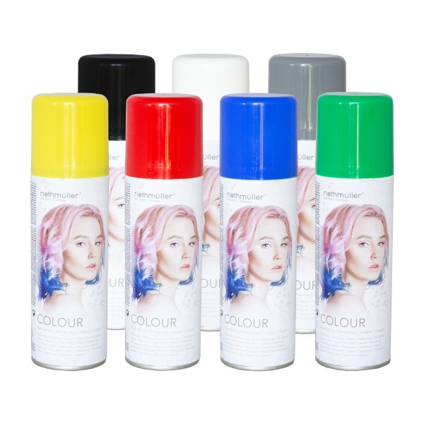 Riethmüller Colour hairspray 100ml Zwart - 1 spuitbus