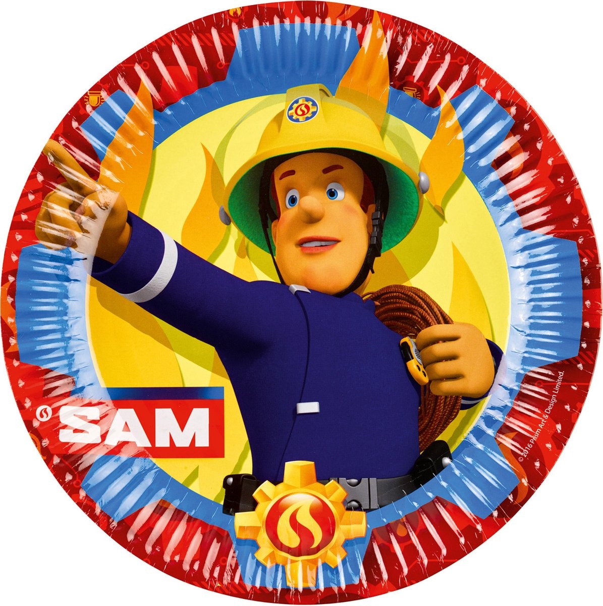 Brandweerman Sam Borden (8 stuks)