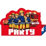 Brandweerman Sam uitnodigingen - 8 stuks