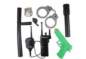 Politie accessoire set 7-delig