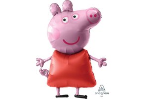 Amscan - AirWalker Peppa Pig FolieBallon 91 x 121 cm