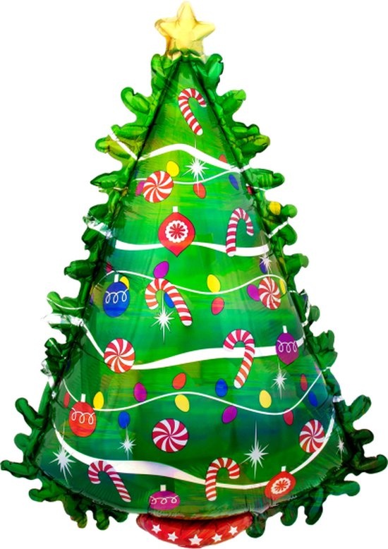 Riethmuller - Folieballon Supershape Kerstboom (91 cm)