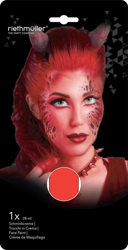 Riethmüller Make-up Cream 28 Ml Rood