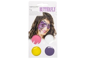Butterfly Aqua make-up set 4 stuks