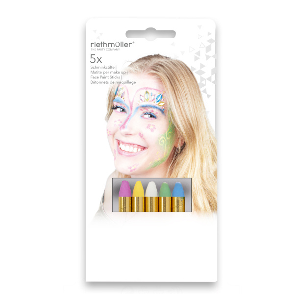 5 make-up potloden pastel