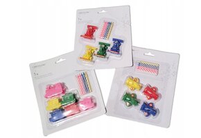 Kaarsen set 12 delig - 1 set assorti uitgeleverd