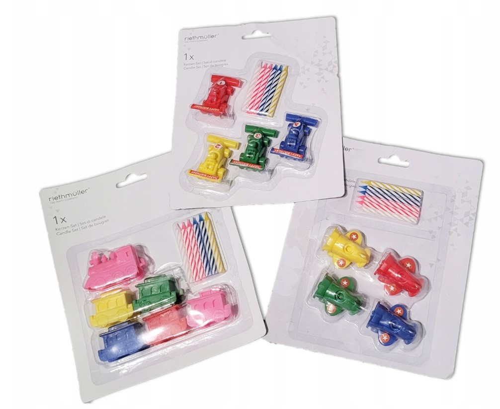 Kaarsen set 12 delig - 1 set assorti uitgeleverd