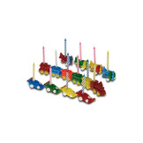 Kaarsen set 12 delig - 1 set assorti uitgeleverd