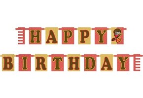 AMSCAN - Harry Potter slinger Happy Birthday kawaii 180 cm