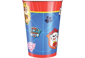 PAW Patrol - Bekers - Papier - 250ml - Rood/Blauw - 8 stuks