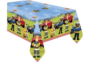 RIETHMULLER - Papieren tafelkleed Sam de Brandweerman 120 x 180 cm
