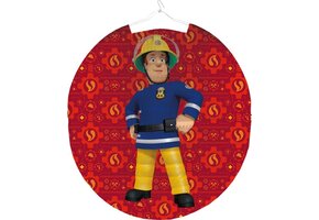 Amscan Lampion Brandweerman Sam 25 Cm Papier
