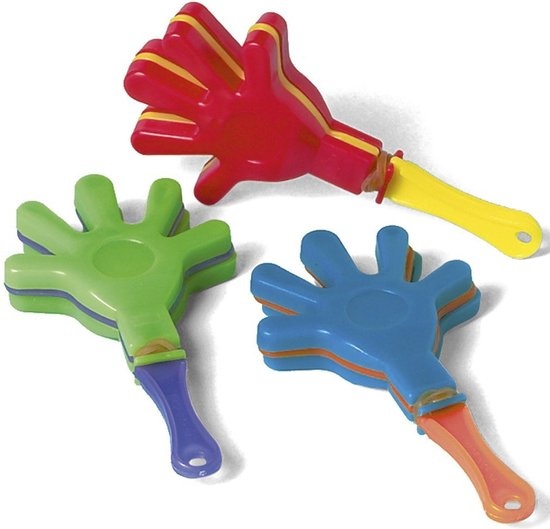 Amscan Mini Klapperhanden 12 Stuks