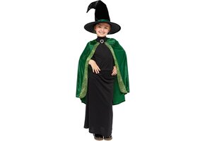 Harry Potter Verkleed Kostuum Feestkleding Halloween Feestdagen Kleding, Mantel en Hoed (10-12 jaar)