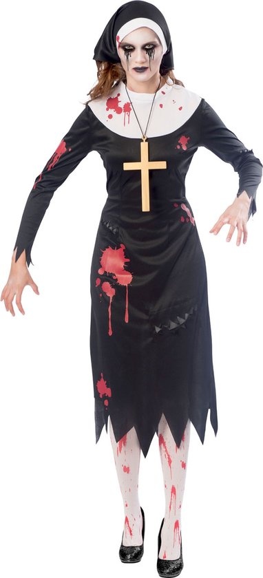 Amscan Verkleedpak Zombie Non Dames Zwart/rood Maat M