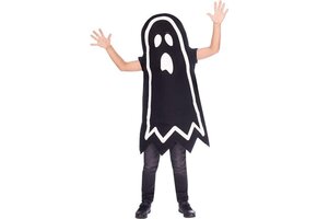 Amscan Kinderkostuum Geest Lichtgevend Polyester Wit Maat 8-10 Jaar