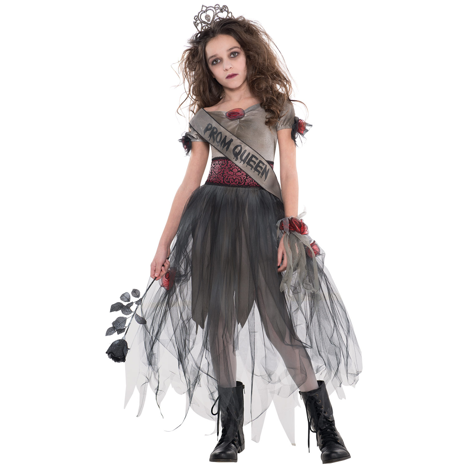 Prombie Queen Kostuum - maat 8-10 jaar