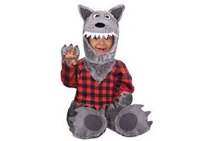 Weerwolf kostuum voor baby's en peuters maat 1-2 jaar
