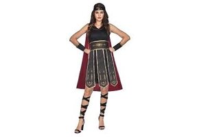 Romeinse gladiator Gina dameskostuum maat S