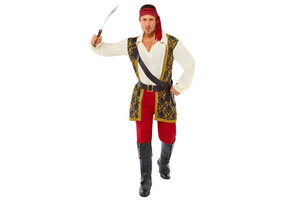 Herenkostuum Piratenschipmaat L