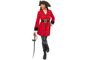 Dameskostuum Kapitein Piraat maat Medium