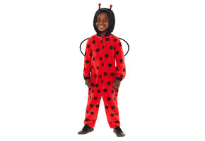 Kinderkostuum Lieveheersbeestje Onesie 4-6 Jaar