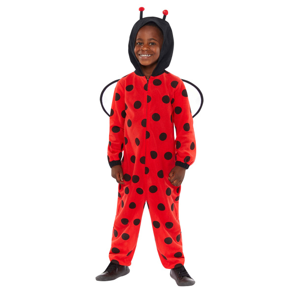 Kinderkostuum Lieveheersbeestje Onesie 4-6 Jaar