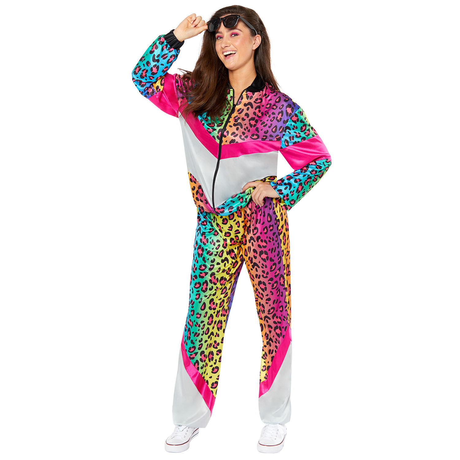 Neon Animal Shell Fout trainingspak - maat Medium