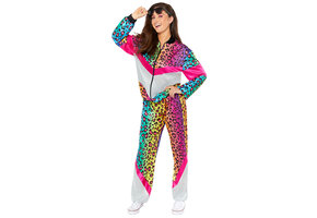Neon Animal Shell Fout trainingspak - maat Small
