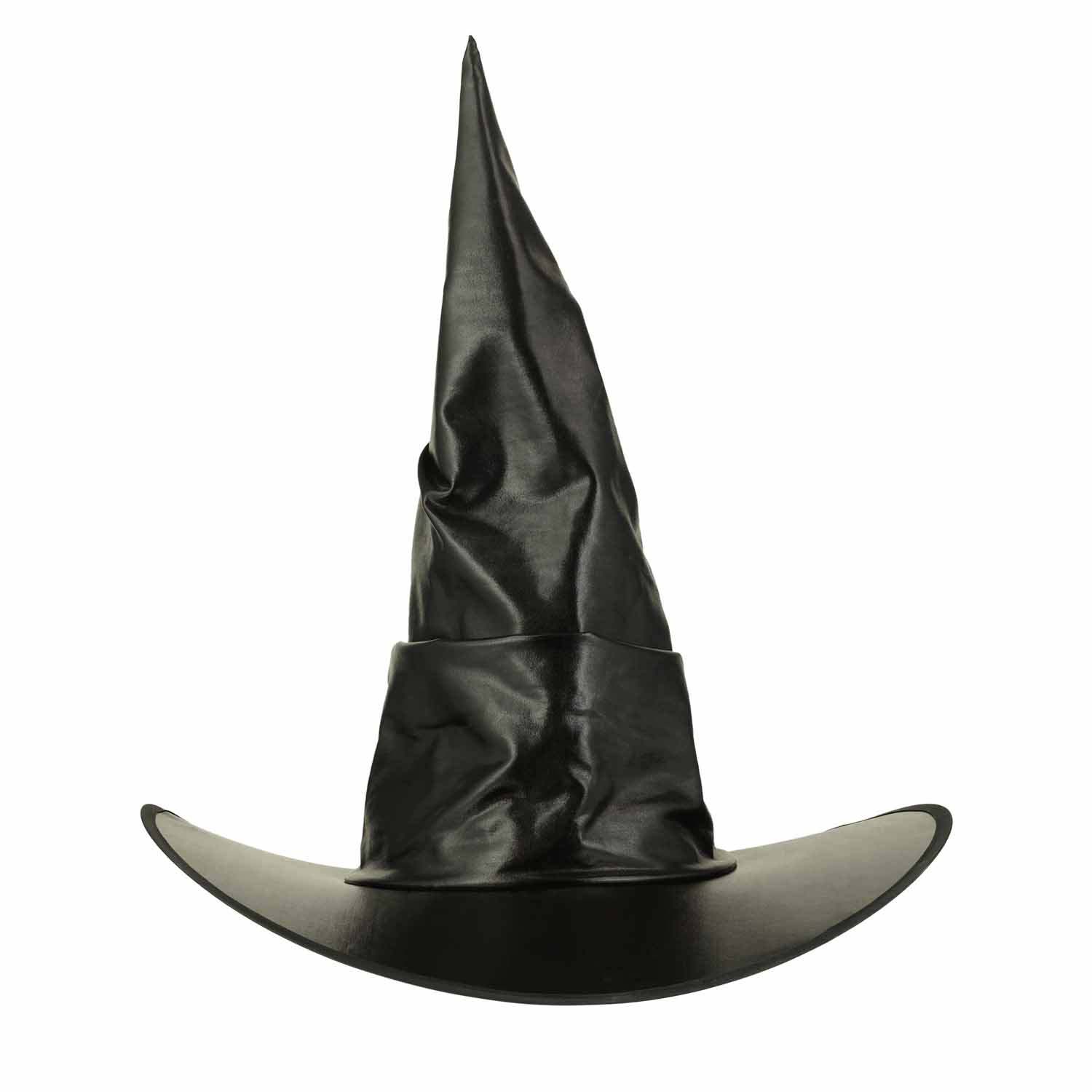 Heksenhoed twisted zwart - Volwassene - One size