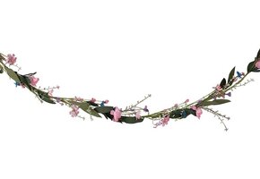 Ginger Ray - Kunstbloemen slinger - Feestdecoratie - Multicolor - Plastic 190cm