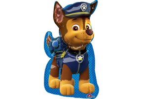 PAW Patrol - XL Ballon - Folie - Chase - 78 x 58cm - Blauw - 1 stuks