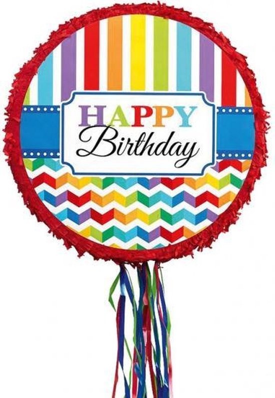 Pull Pinata Birthday Brights