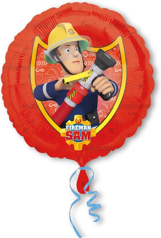 AMSCAN - Aluminium Sam de Brandweerman ballon