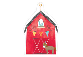 Uitnodigingen Barnyard Boerderij - 8 stuks