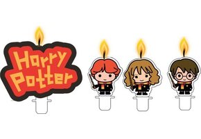 Harry Potter taart kaarsen | 4 stuks