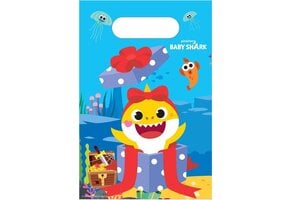 Uitdeelzakjes Baby Shark | 8 stuks