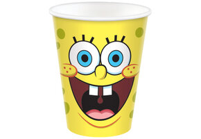 Spongebob papieren bekers 8 stuks