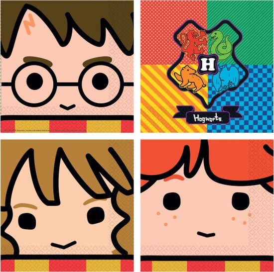 Harry Potter servetten 16 stuks 33cm