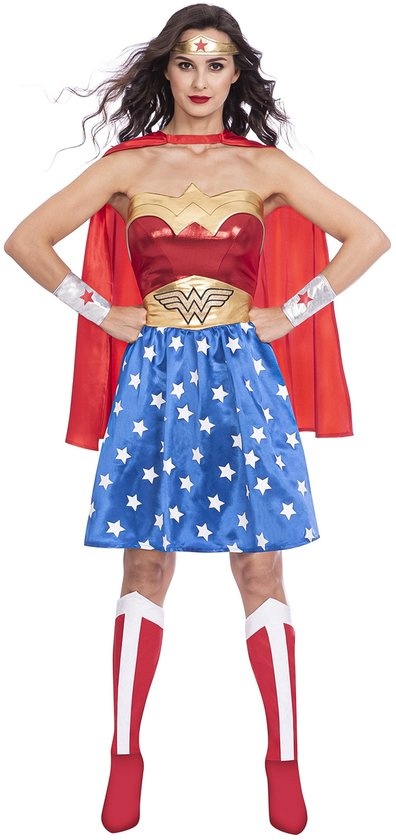 RIETHMULLER - Klassiek Wonder Woman dameskostuum - M