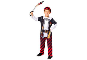 Duurzaam piraten jongenskostuum - Leeftijd 6-8 jaar