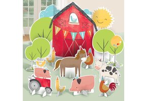 Tafeldecoratie Set Barnyard Birthday 11-delig
