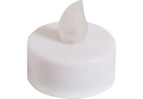 Theelicht Led Kunststof Wit 2 Stuks 3,5cm
